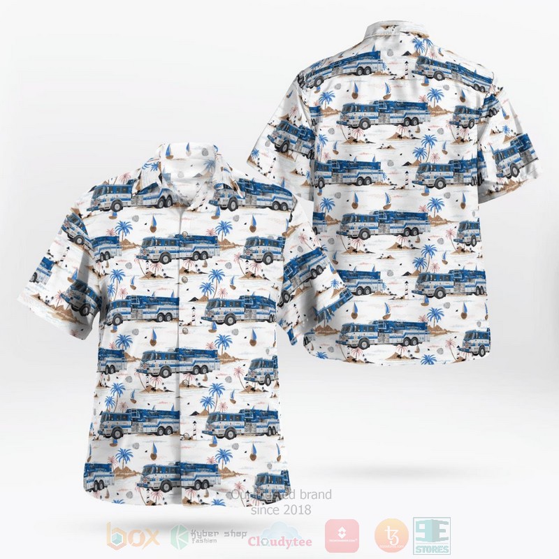 BEST Deland Fire Department, Florida Tower Truck 3D Aloha Shirt 8 BEST Deland Fire Department, Florida Tower Truck 3D Aloha Shirt word2