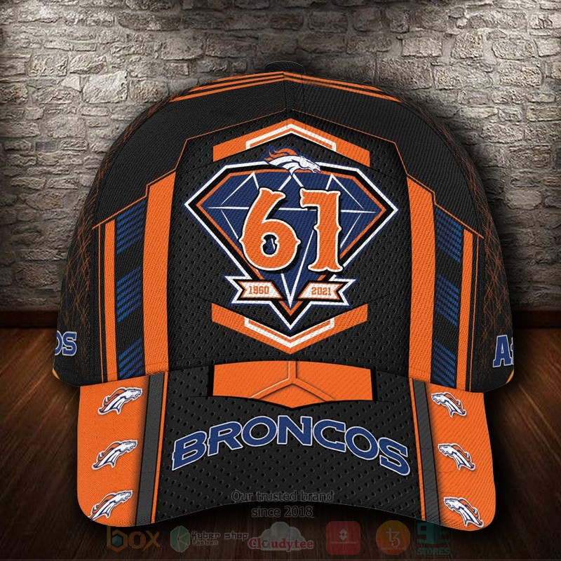 BEST Denver Broncos Anniversary NFL Team Custom Name 3D Cap 8 BEST Denver Broncos Anniversary NFL Team Custom Name 3D Cap word3