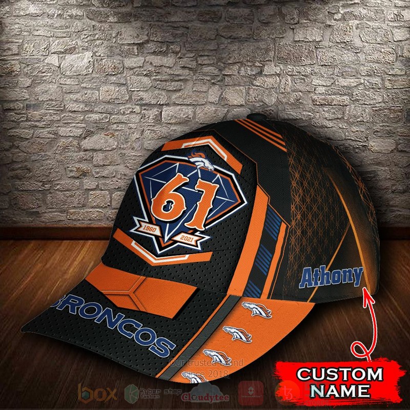 BEST Denver Broncos Anniversary NFL Team Custom Name 3D Cap 3 BEST Denver Broncos Anniversary NFL Team Custom Name 3D Cap word1