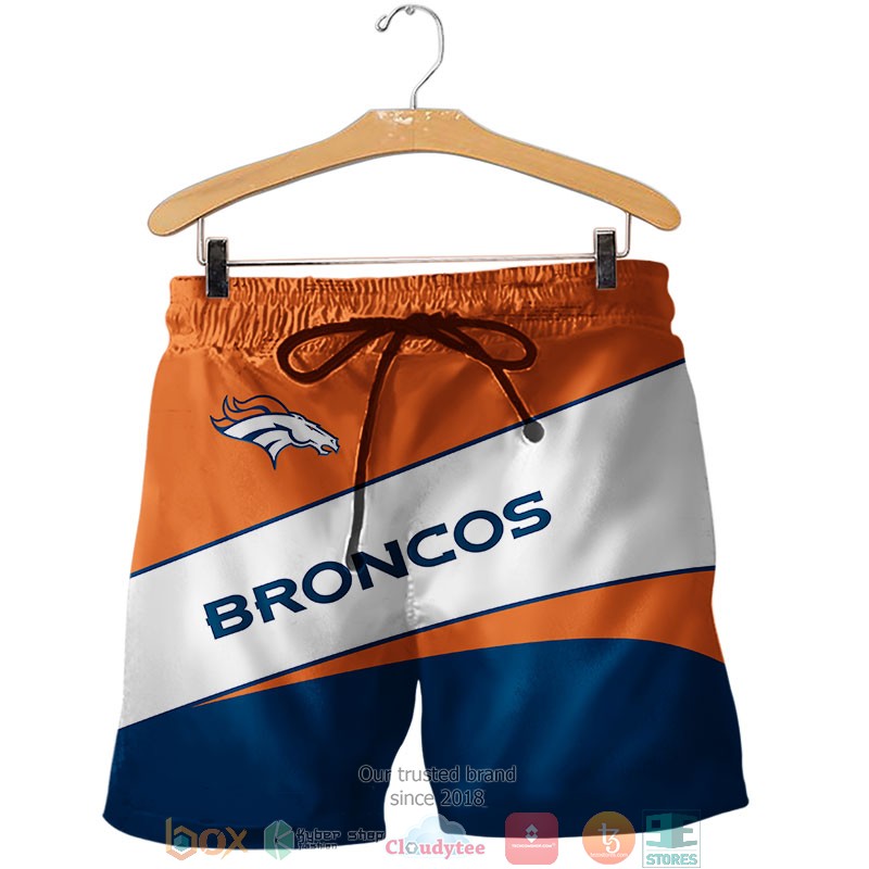 Denver Broncos Hawaiian Shorts