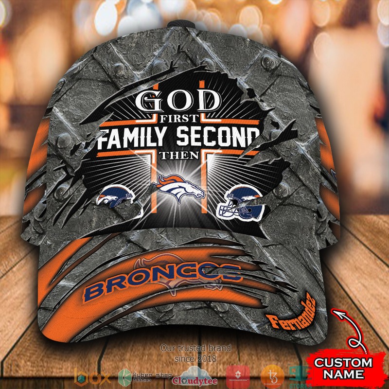 Denver Broncos Luxury NFL Custom Name Cap 1 Denver Broncos Luxury NFL Custom Name Cap word3
