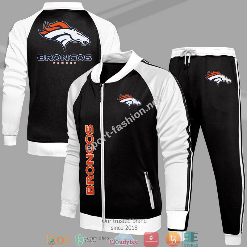 Denver Broncos Tracksuit Jacket, Pants word2