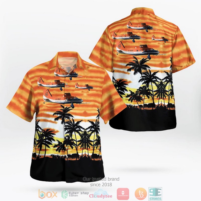 Deutsches Museum Flugwerft Schleissheim Dornier Do 128-6 Turbo Skyservant Hawaiian Shirt word3