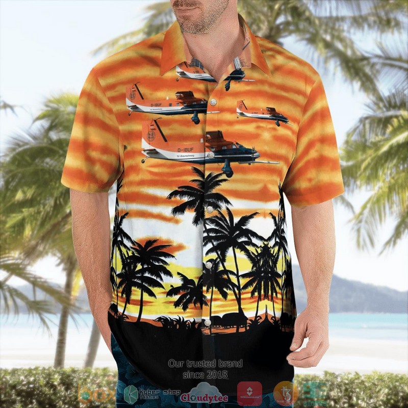 Deutsches Museum Flugwerft Schleissheim Dornier Do 128-6 Turbo Skyservant Hawaiian Shirt word2