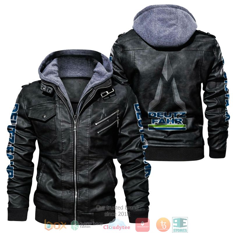 NEW DeutzFahr PU Leather Jacket 2 NEW DeutzFahr PU Leather Jacket word2