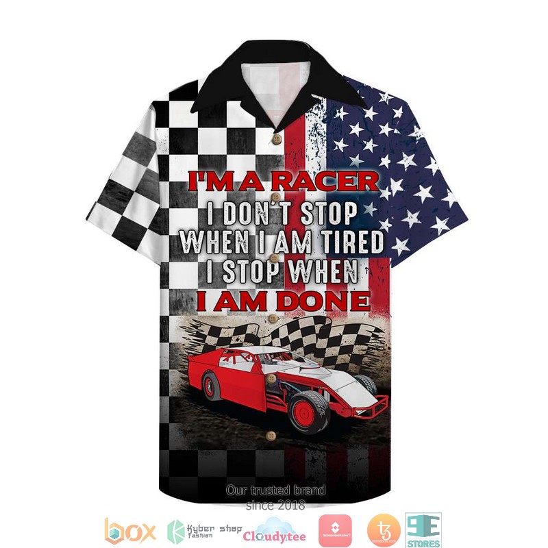 Dirt Track Racing I Am A Racer Hawaiian shirt 2 Dirt Track Racing I Am A Racer Hawaiian shirt word3