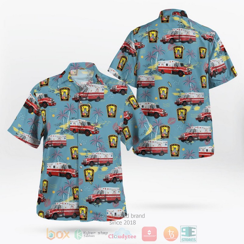 BEST District of Columbia Fire And EMS Hawaii Shirt word1