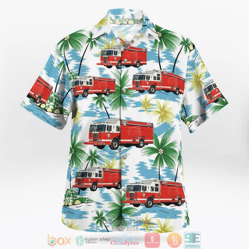 District of Columbia Fire and EMS Hazmat Hawaii 3D Shirt 3 District of Columbia Fire and EMS Hazmat Hawaii 3D Shirt word2