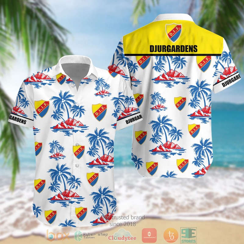 NEW Djurgardens IF Hawaii Shirt word2
