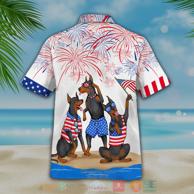 NEW Dobermann Independence Day Is Coming Hawaii Shirt, Shorts 2 NEW Dobermann Independence Day Is Coming Hawaii Shirt, Shorts word2