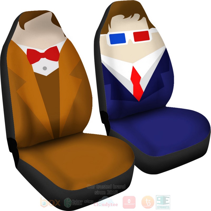 BEST Doctor Who Blue-Brown Luxury Car Seat Covers 3 BEST Doctor Who Blue-Brown Luxury Car Seat Covers word1