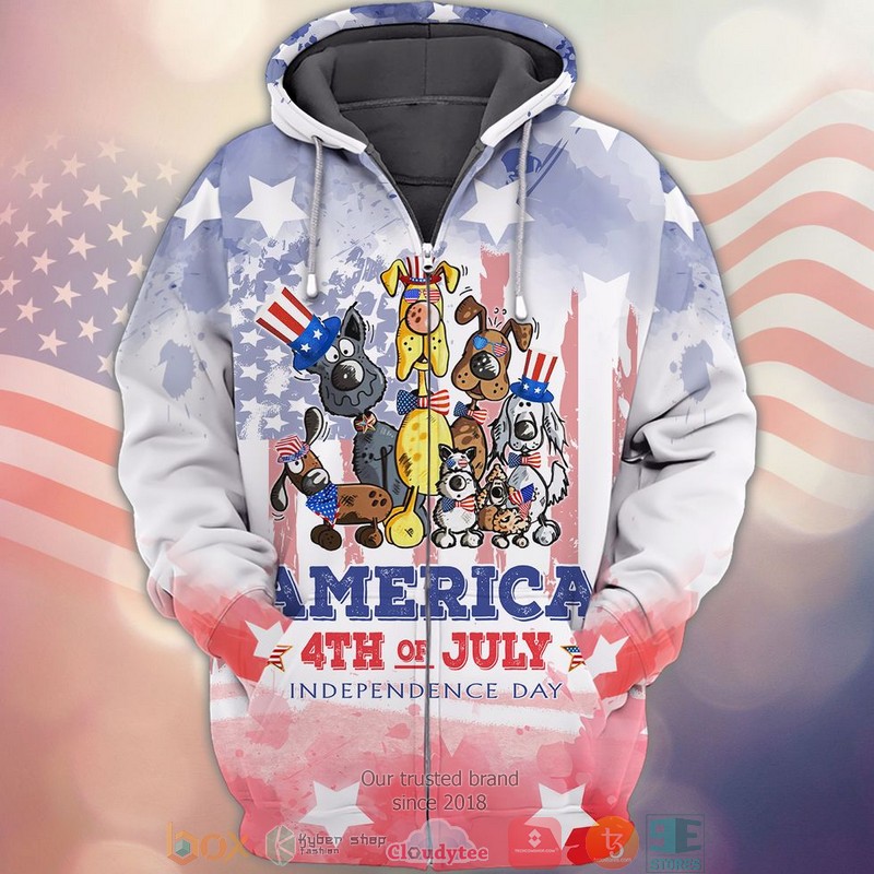 Dog 4th of July Independence day Shirt, hoodie word3