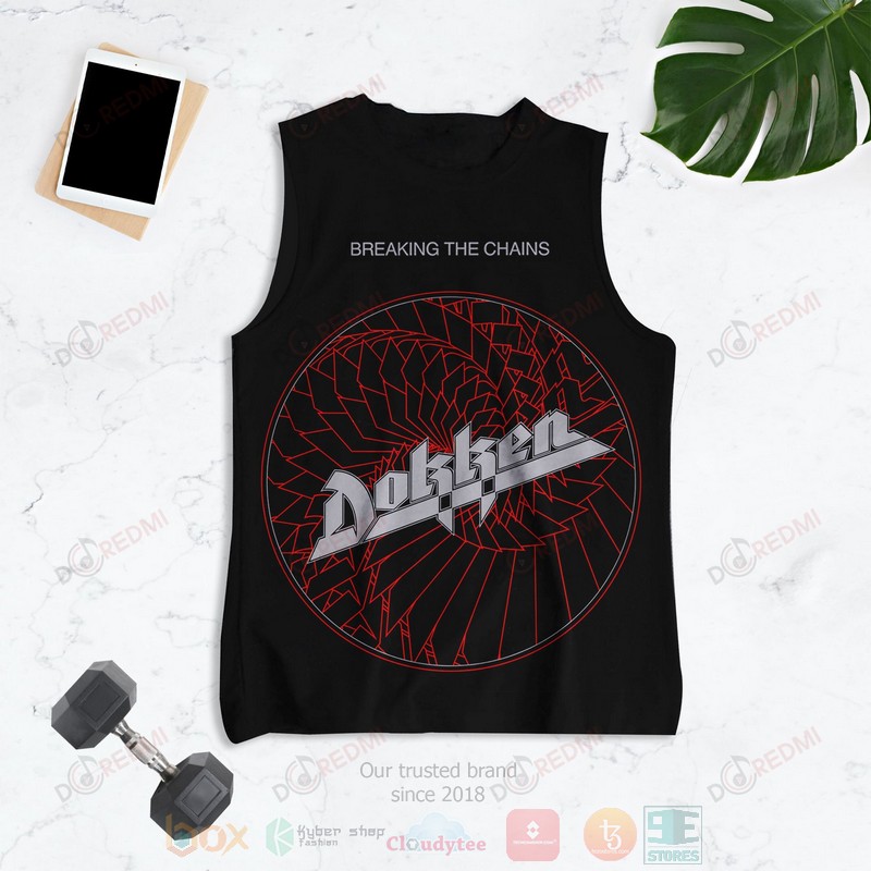 NEW Dokken Breaking the Chains Album 3D Tank Top