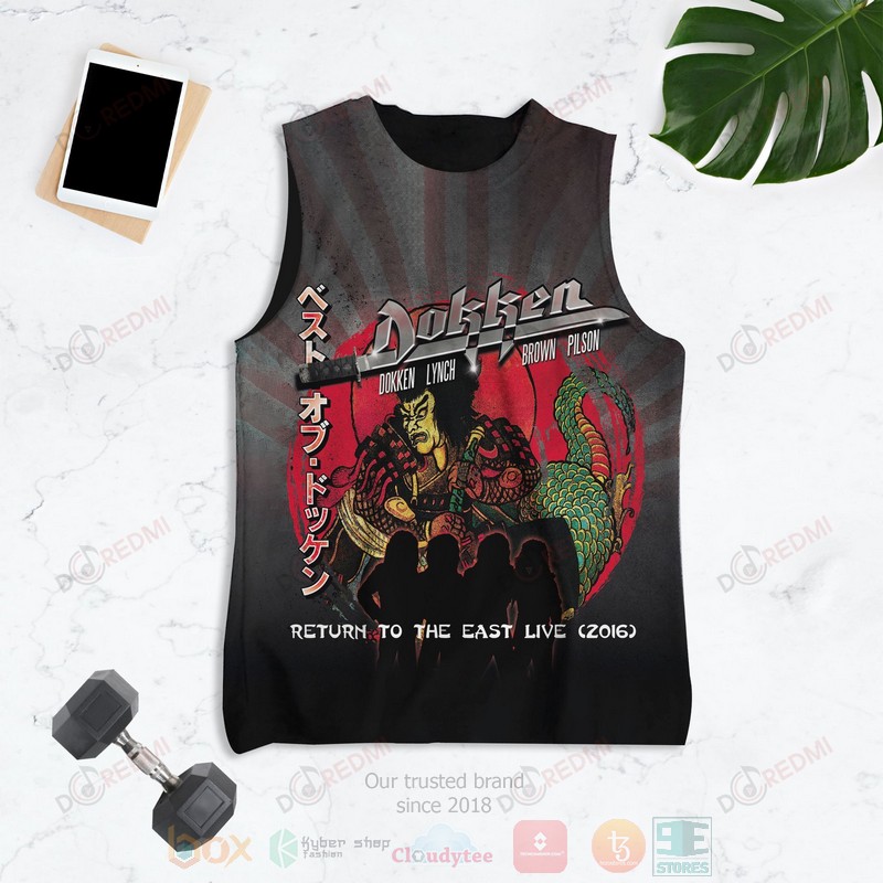 NEW Dokken Return to The East Live 2016 Album 3D Tank Top