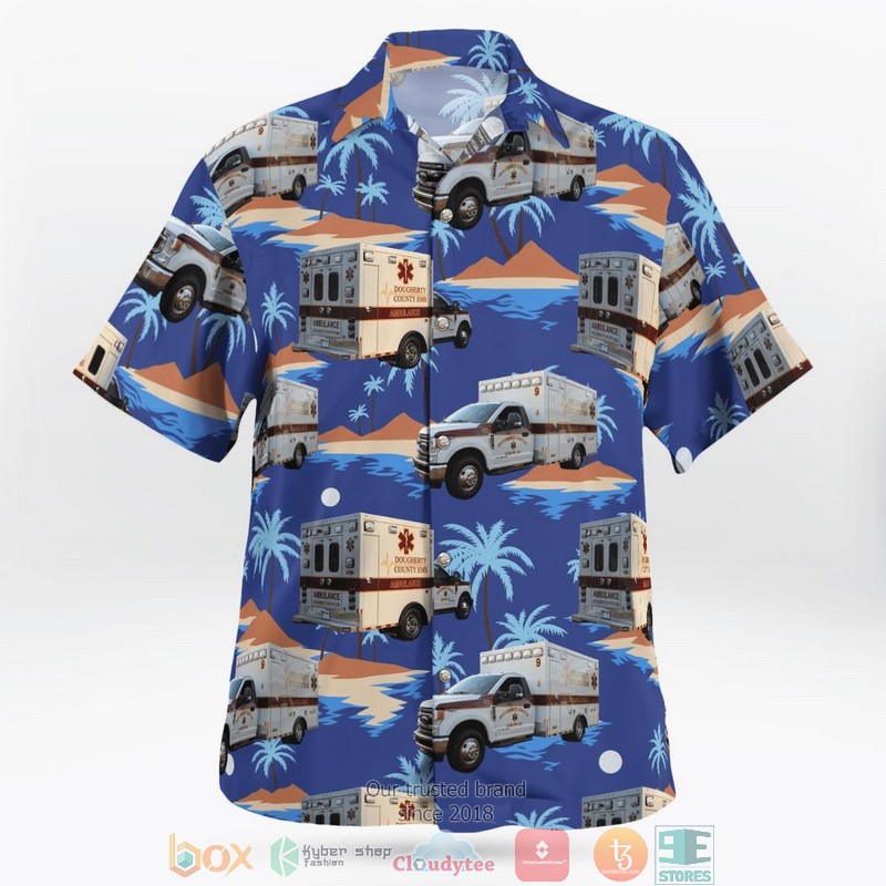 Dougherty County Emergency Medical Services Albany Georgia Hawaiian Shirt 2 Dougherty County Emergency Medical Services Albany Georgia Hawaiian Shirt word1