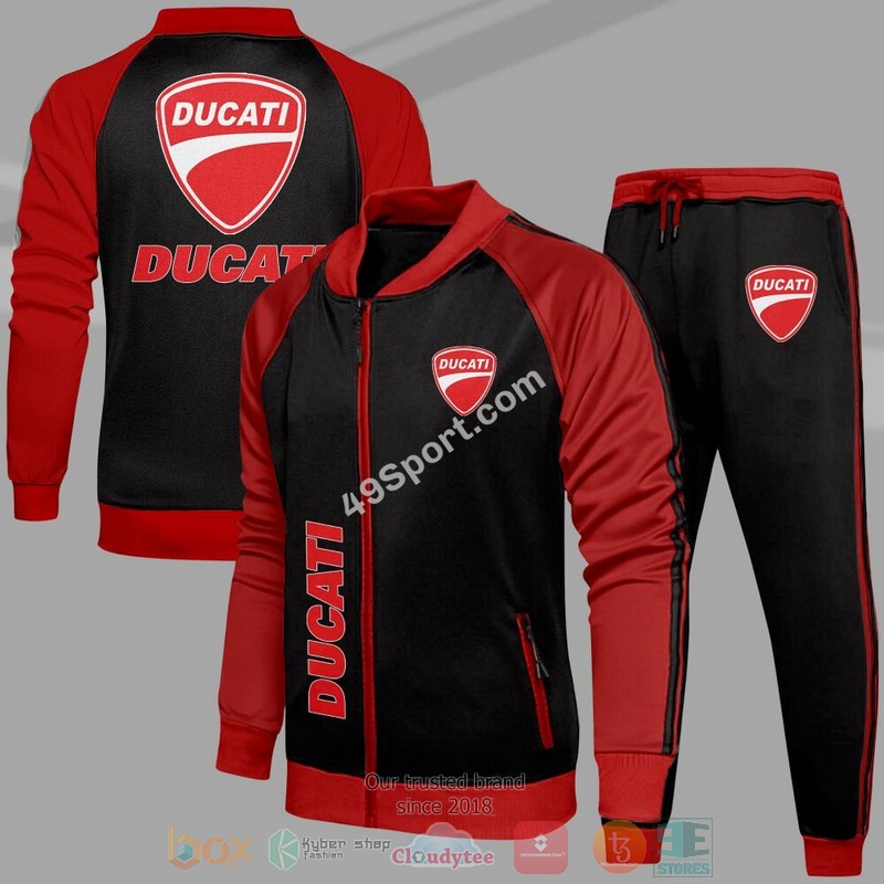 NEW Ducati Tracksuits Jacket and Pant word3
