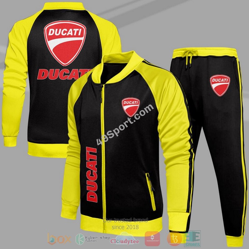 NEW Ducati Tracksuits Jacket and Pant word3