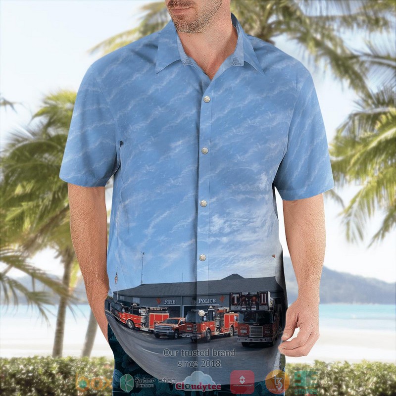 NEW Duck North Carolina Duck Volunteer Fire Department Aloha Shirt 3 NEW Duck North Carolina Duck Volunteer Fire Department Aloha Shirt word2