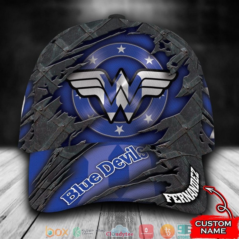 Duke Blue Devils Wonder Wonman NCAA1 Custom Name Cap 1 Duke Blue Devils Wonder Wonman NCAA1 Custom Name Cap word1