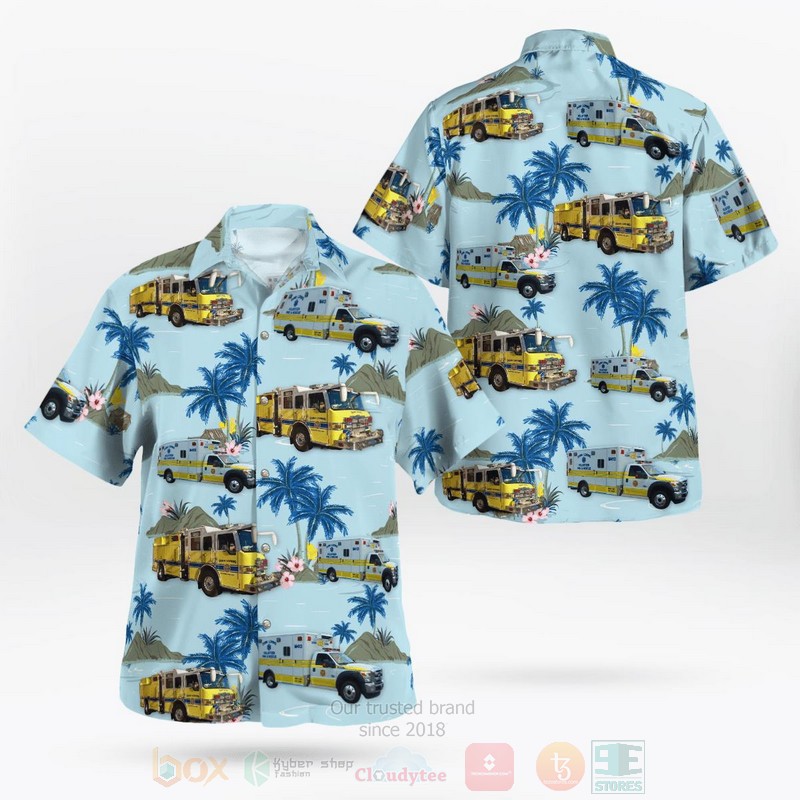 BEST Dunn Loring Volunteer Fire and Rescue Department, Dunn Loring, Virginia 3D Aloha Shirt word1