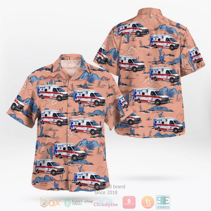 BEST Durham Volunteer Ambulance Meriden Connecticut Hawaii Shirt word2
