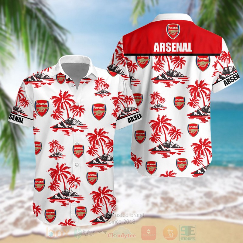 BEST EPL Arsenal FC Aloha Hawaiian Shirt 3 BEST EPL Arsenal FC Aloha Hawaiian Shirt word2