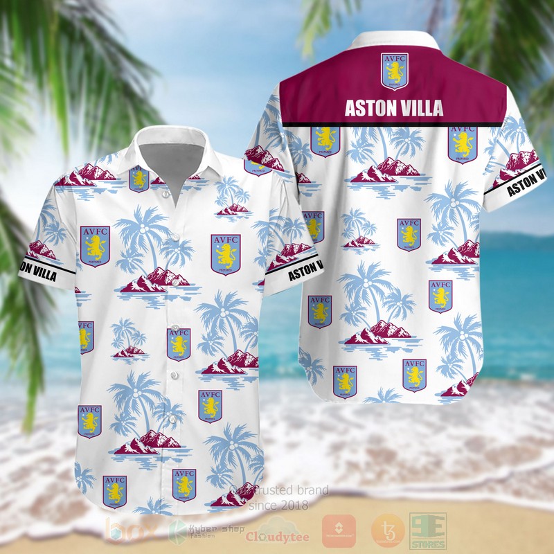 BEST EPL Aston Villa FC Aloha Hawaiian Shirt 1 BEST EPL Aston Villa FC Aloha Hawaiian Shirt word2