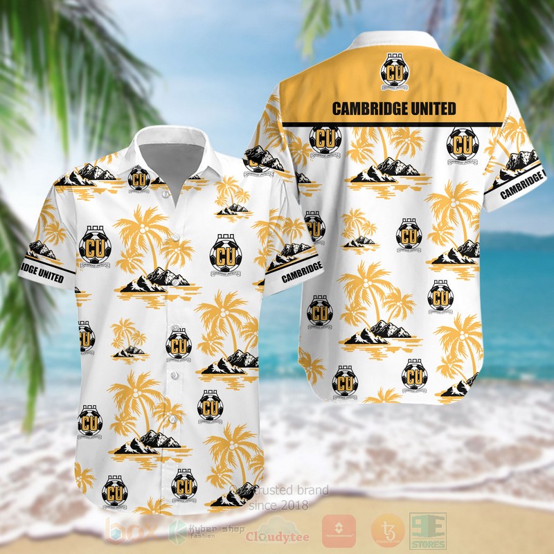 BEST EPL Cambridge United FC Aloha Hawaiian Shirt word3