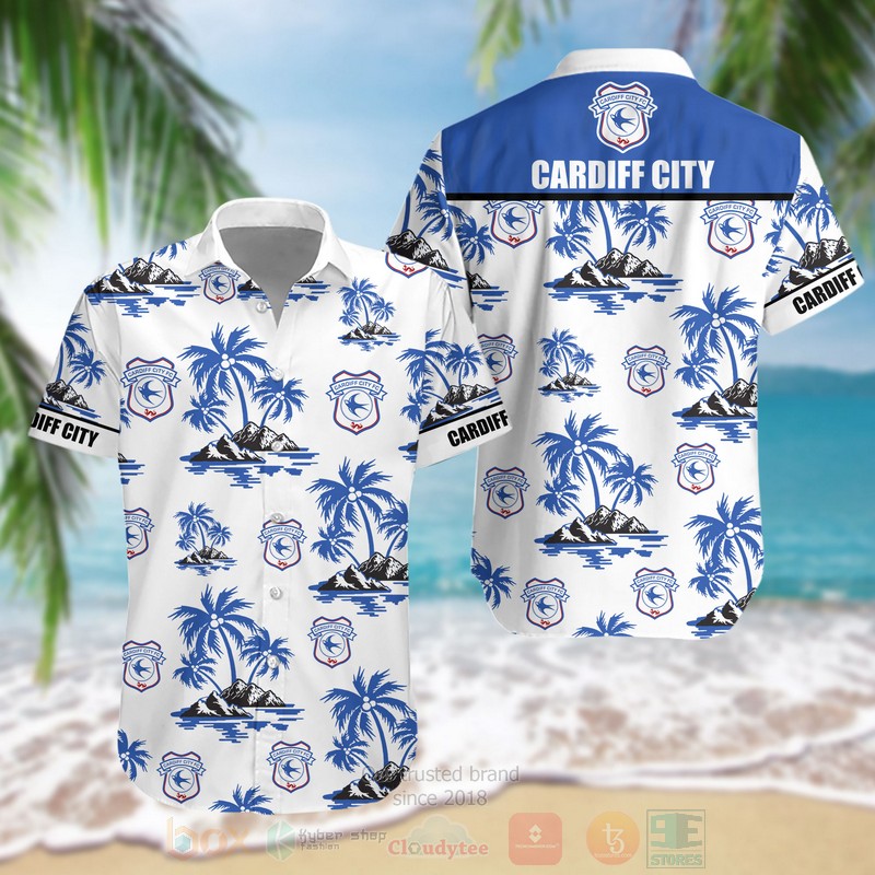BEST EPL Cardiff City FC Aloha Hawaiian Shirt 3 BEST EPL Cardiff City FC Aloha Hawaiian Shirt word3