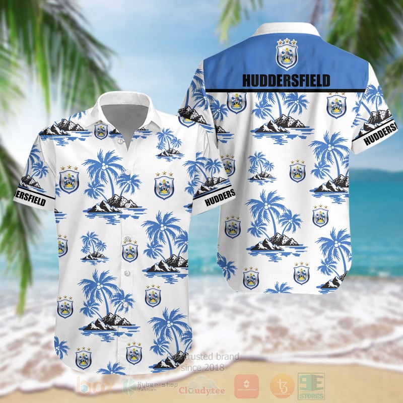 BEST EPL Huddersfield FC Aloha Hawaiian Shirt word3