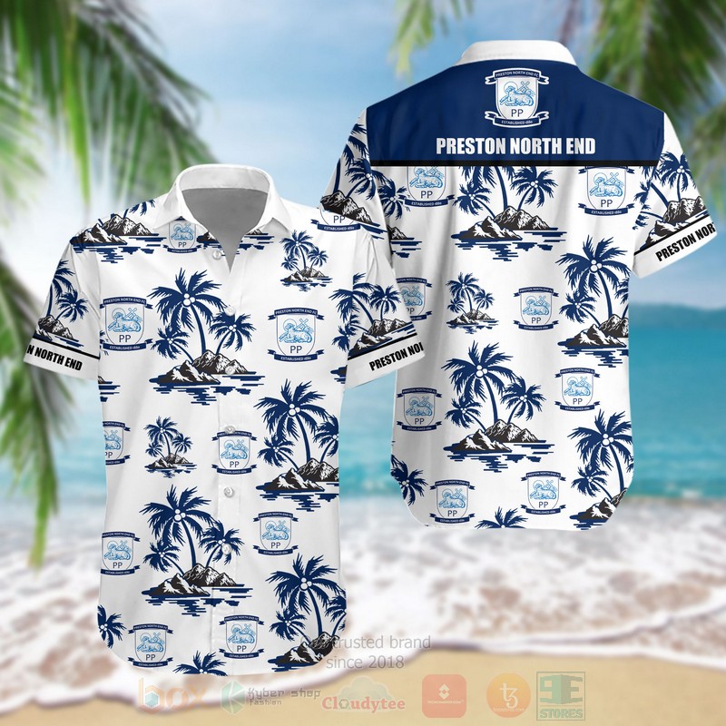 BEST EPL Preston North End FC Aloha Hawaiian Shirt 1 BEST EPL Preston North End FC Aloha Hawaiian Shirt word2