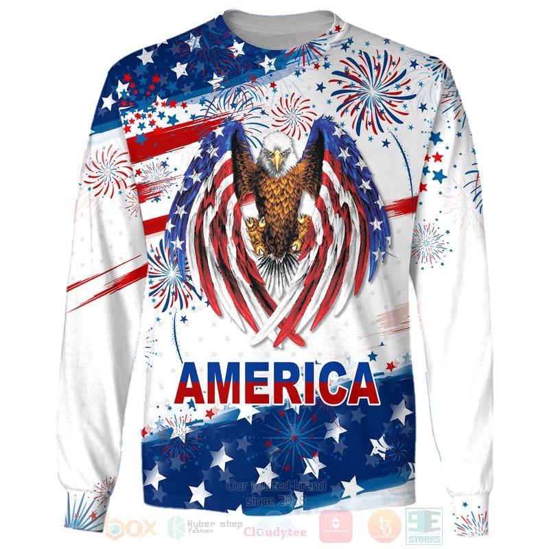 BEST Eagle America Flag Independence Day All Over Print Shirt, Hoodie word2