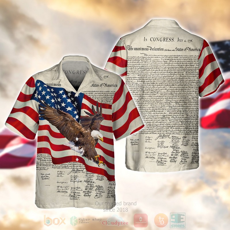 BEST Eagle American Flag 3D Printing Shirt, Hoodie word3