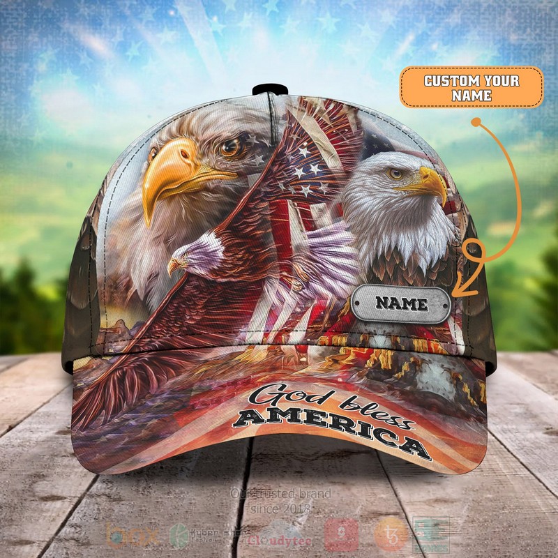 BEST Eagle The Legend Custom Name Hat Cap