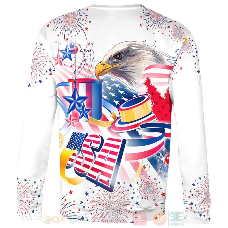 BEST Eagle USA Independence Day All Over Print Shirt, Hoodie word2