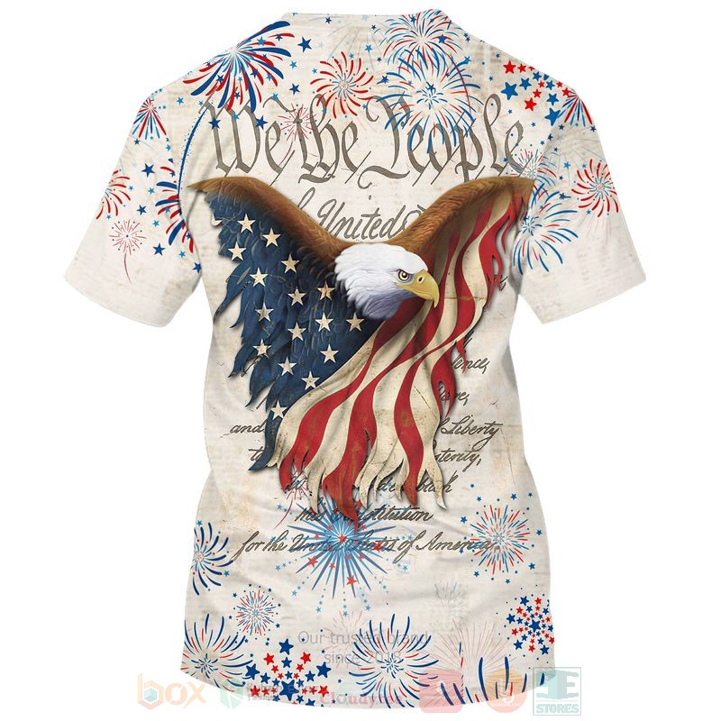 BEST Eagle US Flag We The People Independence Day All Over Print Shirt, Hoodie word3
