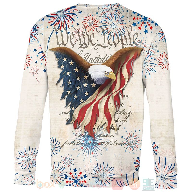 BEST Eagle US Flag We The People Independence Day All Over Print Shirt, Hoodie word3