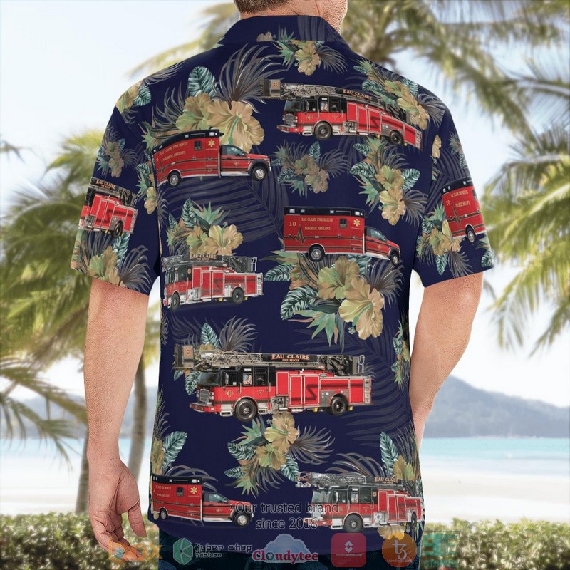 NEW Eau Claire Wisconsin Eau Claire Fire & Rescue Aloha Shirt 4 NEW Eau Claire Wisconsin Eau Claire Fire & Rescue Aloha Shirt word2
