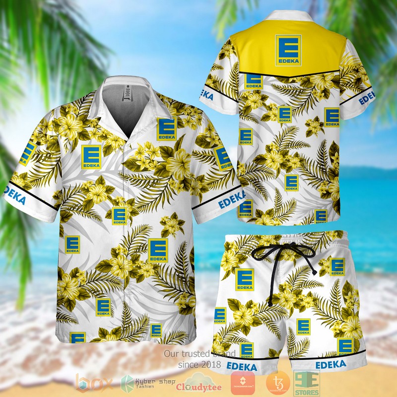 Edeka Hawaiian Shirt, Short 2 Edeka Hawaiian Shirt, Short word3