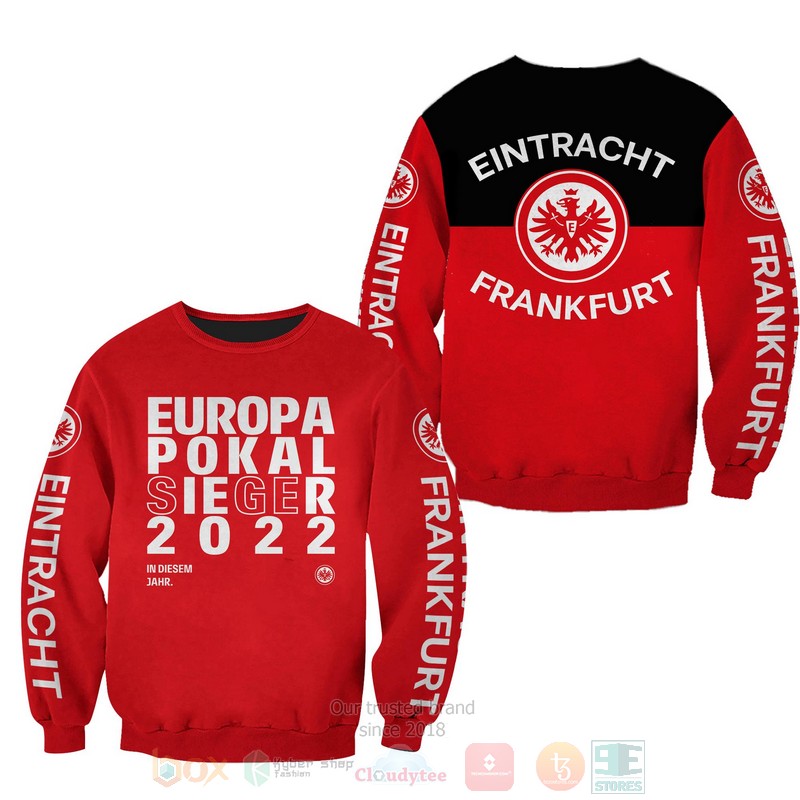 BEST Eintracht Frankfurt Europapokal Sieger 2022 Red 3D Printing Shirt, Hoodie 2 BEST Eintracht Frankfurt Europapokal Sieger 2022 Red 3D Printing Shirt, Hoodie word1