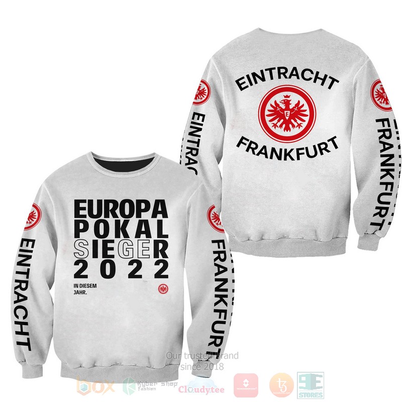 BEST Eintracht Frankfurt Europapokal Sieger 2022 White 3D Printing Shirt, Hoodie 2 BEST Eintracht Frankfurt Europapokal Sieger 2022 White 3D Printing Shirt, Hoodie word2