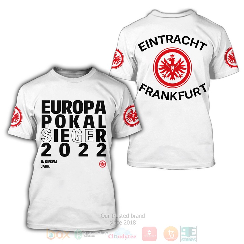 BEST Eintracht Frankfurt Europapokal Sieger 2022 White 3D Printing Shirt, Hoodie 3 BEST Eintracht Frankfurt Europapokal Sieger 2022 White 3D Printing Shirt, Hoodie word2