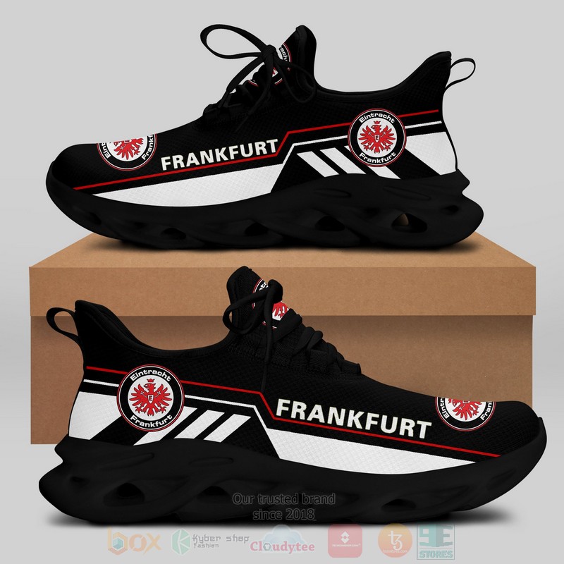 BEST Eintracht Frankfurt F.C Black-White Clunky Shoes