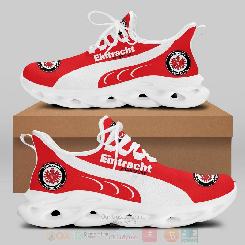 BEST Eintracht Frankfurt F.C White-Red Clunky Shoes