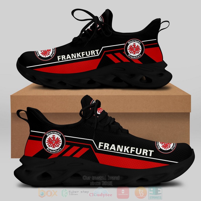 BEST Eintracht Frankfurt Red-Black Clunky Shoes