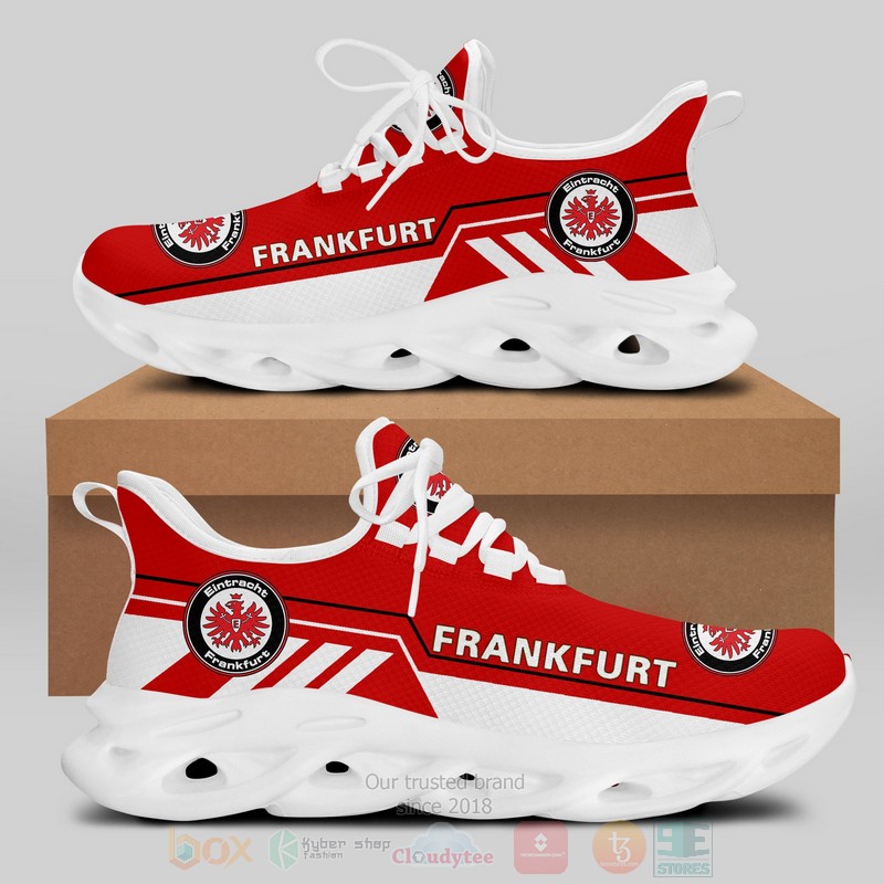 BEST Eintracht Frankfurt White-Red Clunky Shoes