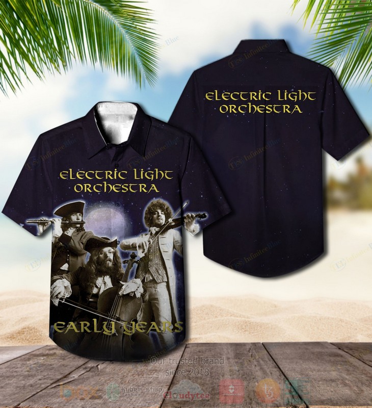 BEST Electric Light Orchestra Early Years Album Aloha Hawaiian Shirt