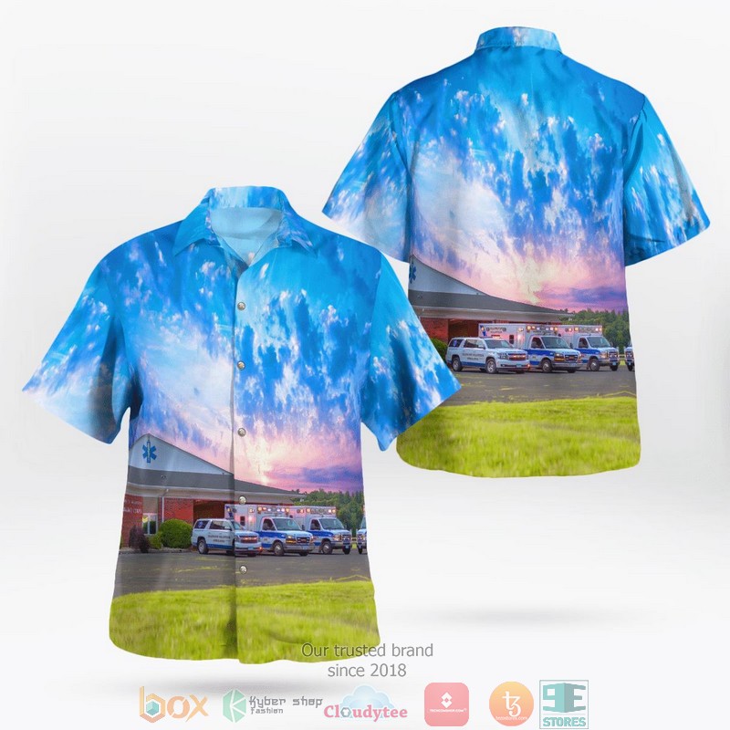 NEW Ellington Connecticut Ellington Volunteer Ambulance Corps Aloha Shirt 9 NEW Ellington Connecticut Ellington Volunteer Ambulance Corps Aloha Shirt word1