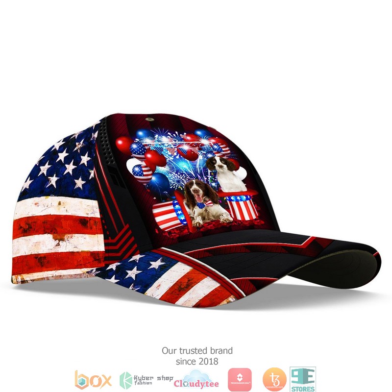 English Springer Spaniel Patriot Us Flag Balloon Cap 4 English Springer Spaniel Patriot Us Flag Balloon Cap word1