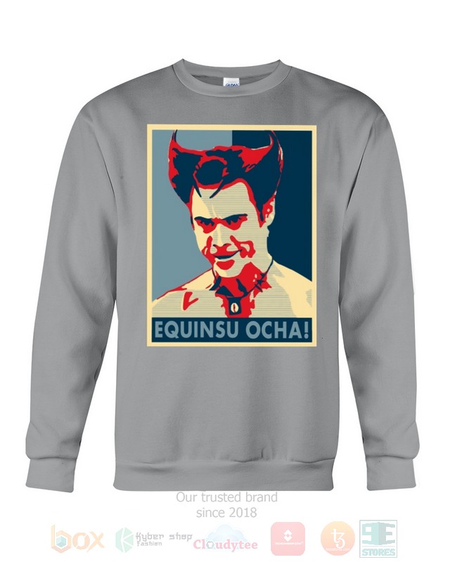 Equinsu Ocha Ace Ventura Hoodie, Shirt word2